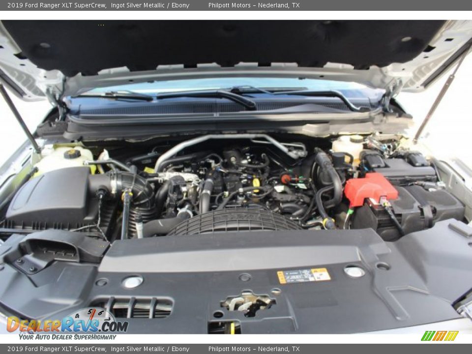 2019 Ford Ranger XLT SuperCrew Ingot Silver Metallic / Ebony Photo #22
