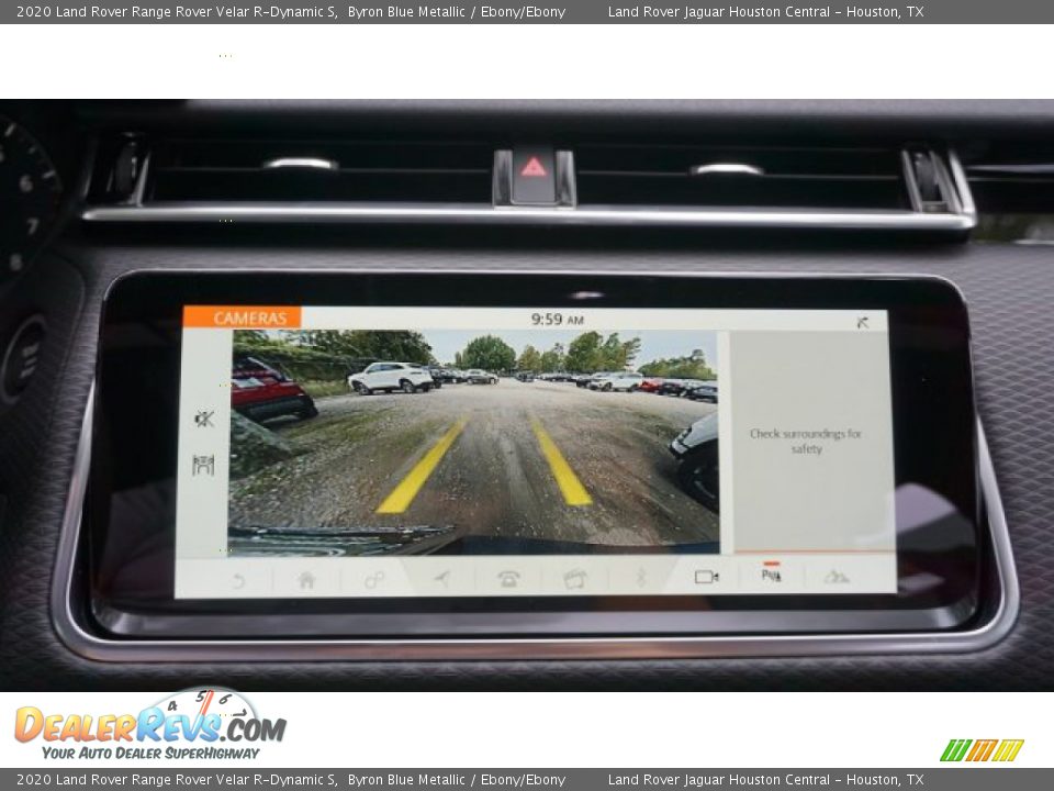 2020 Land Rover Range Rover Velar R-Dynamic S Byron Blue Metallic / Ebony/Ebony Photo #16