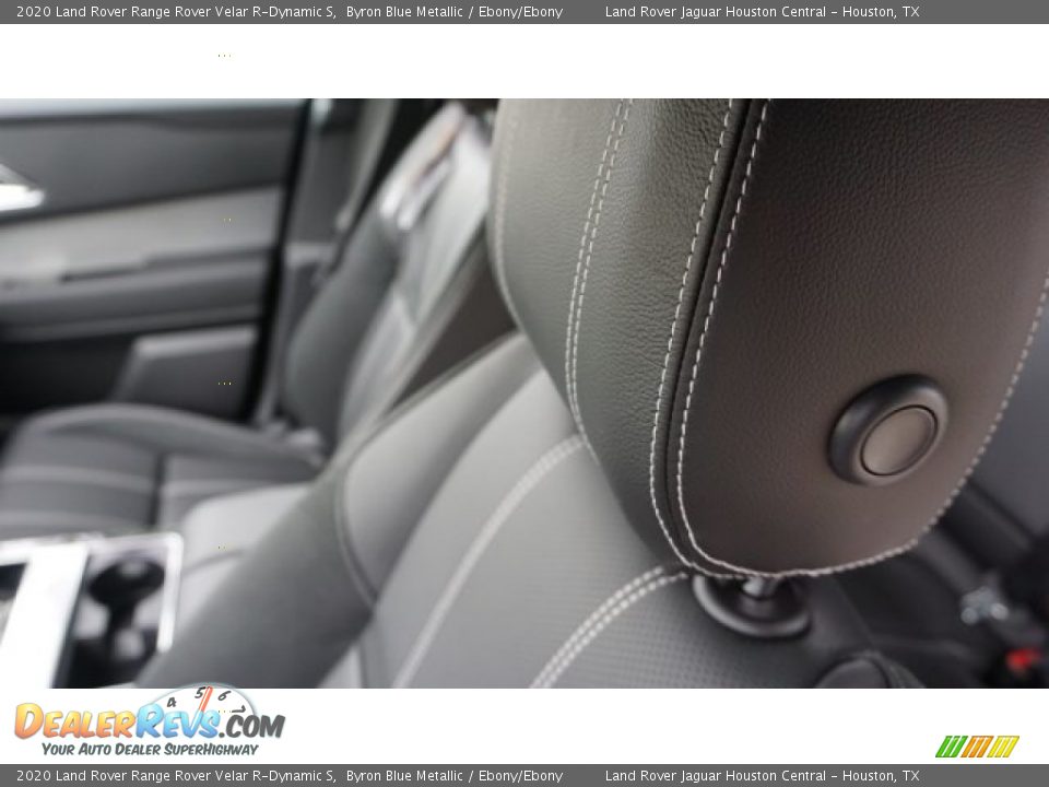 2020 Land Rover Range Rover Velar R-Dynamic S Byron Blue Metallic / Ebony/Ebony Photo #24