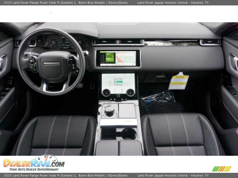 2020 Land Rover Range Rover Velar R-Dynamic S Byron Blue Metallic / Ebony/Ebony Photo #26