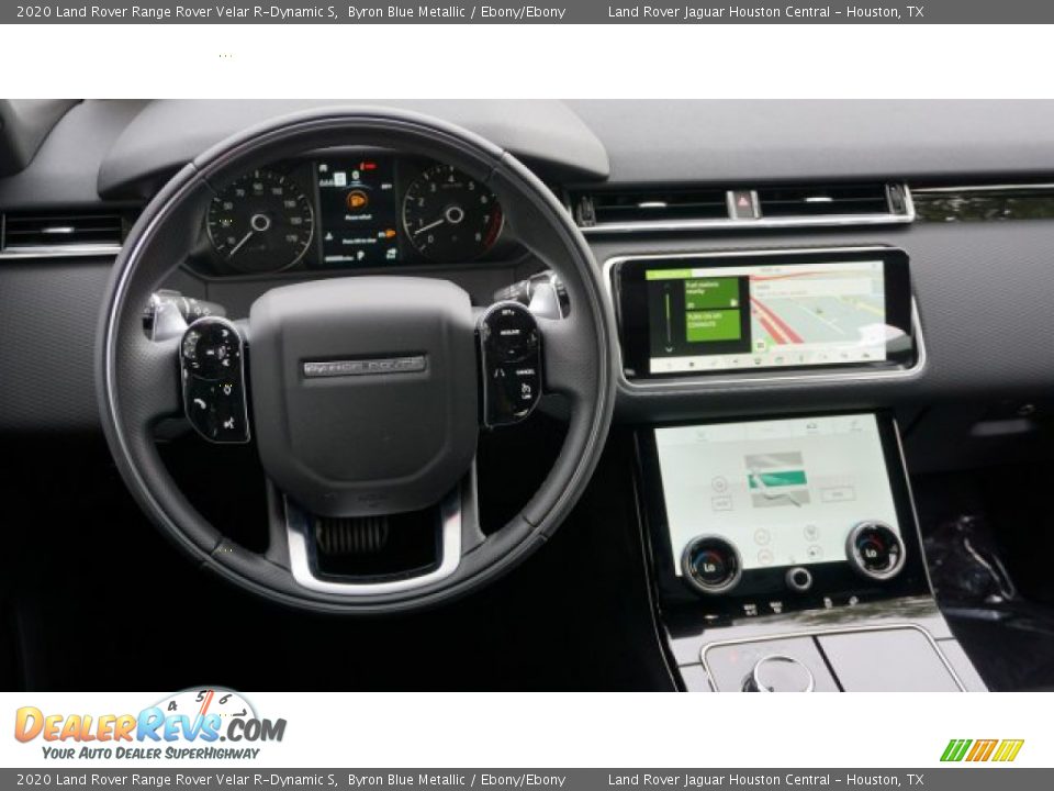 2020 Land Rover Range Rover Velar R-Dynamic S Byron Blue Metallic / Ebony/Ebony Photo #27