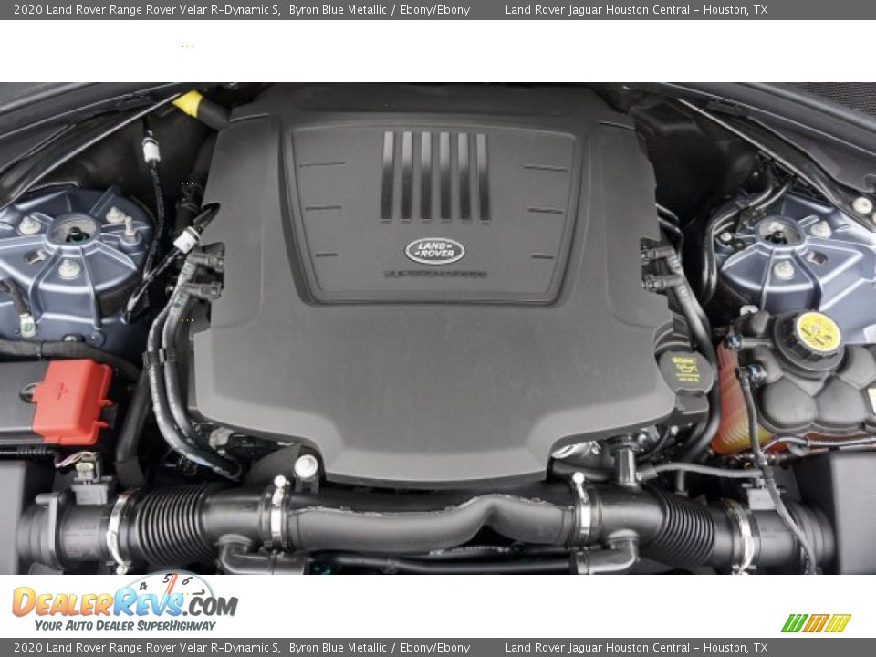 2020 Land Rover Range Rover Velar R-Dynamic S Byron Blue Metallic / Ebony/Ebony Photo #32