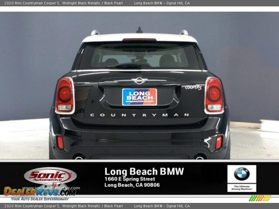 2020 Mini Countryman Cooper S Midnight Black Metallic / Black Pearl Photo #3