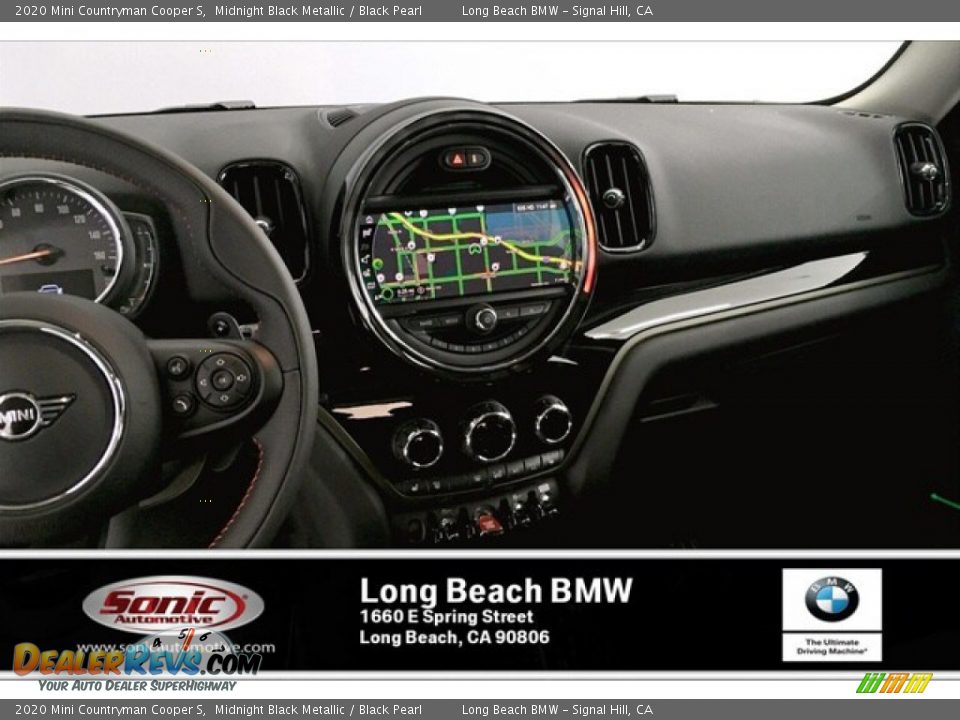 2020 Mini Countryman Cooper S Midnight Black Metallic / Black Pearl Photo #5