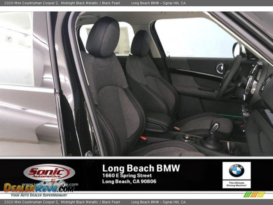 2020 Mini Countryman Cooper S Midnight Black Metallic / Black Pearl Photo #7