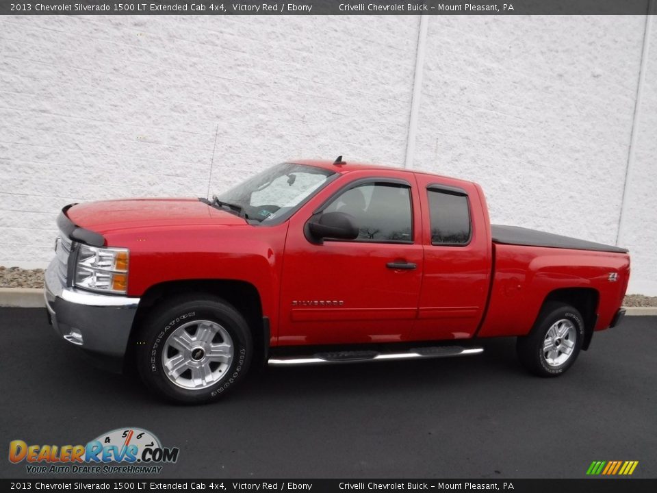 2013 Chevrolet Silverado 1500 LT Extended Cab 4x4 Victory Red / Ebony Photo #2