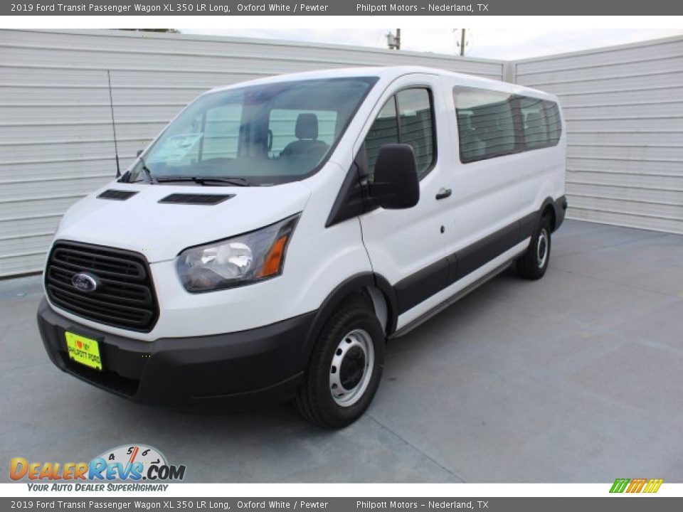 Oxford White 2019 Ford Transit Passenger Wagon XL 350 LR Long Photo #4