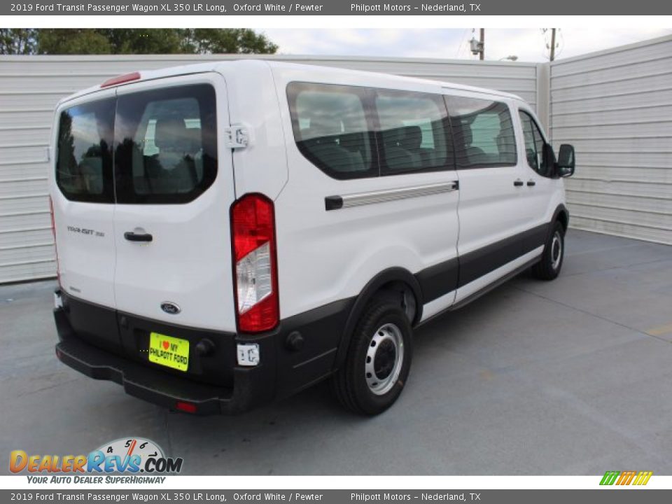 2019 Ford Transit Passenger Wagon XL 350 LR Long Oxford White / Pewter Photo #8