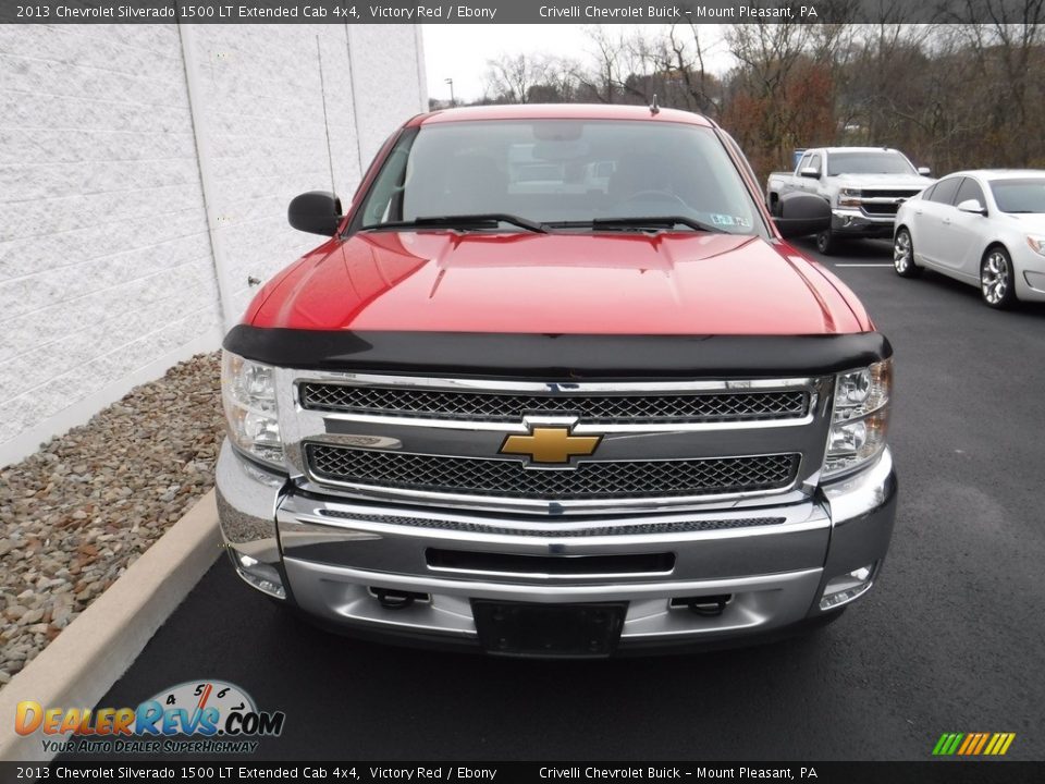 2013 Chevrolet Silverado 1500 LT Extended Cab 4x4 Victory Red / Ebony Photo #8