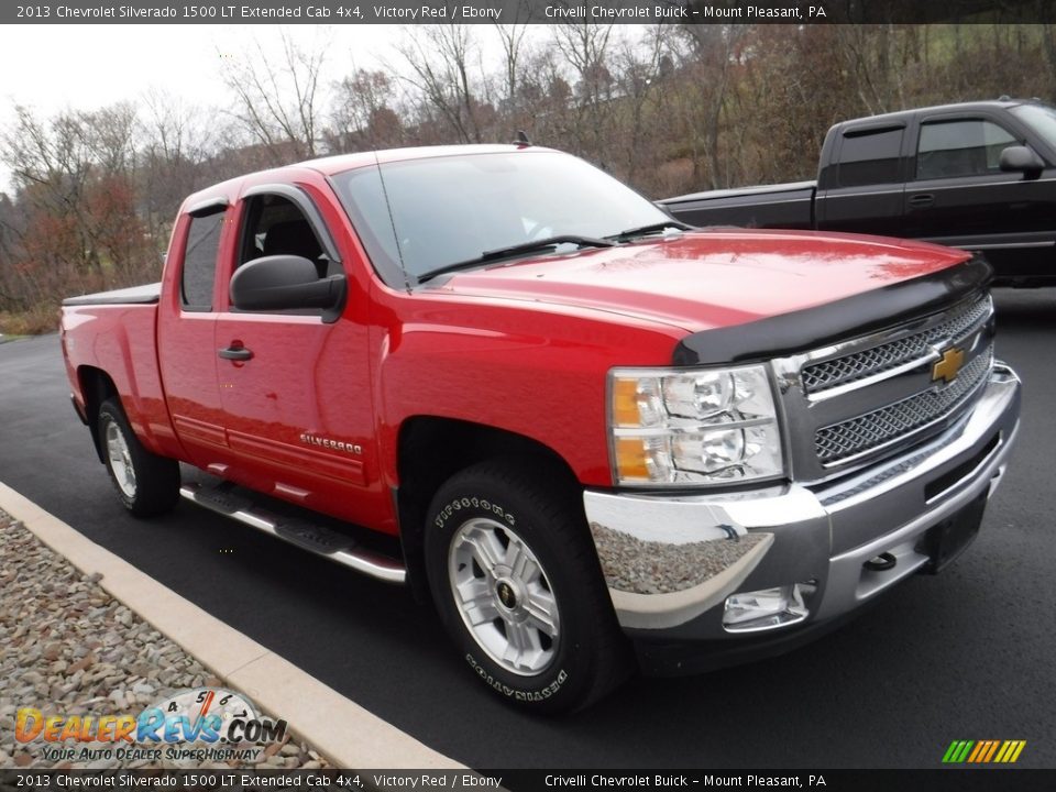 2013 Chevrolet Silverado 1500 LT Extended Cab 4x4 Victory Red / Ebony Photo #9