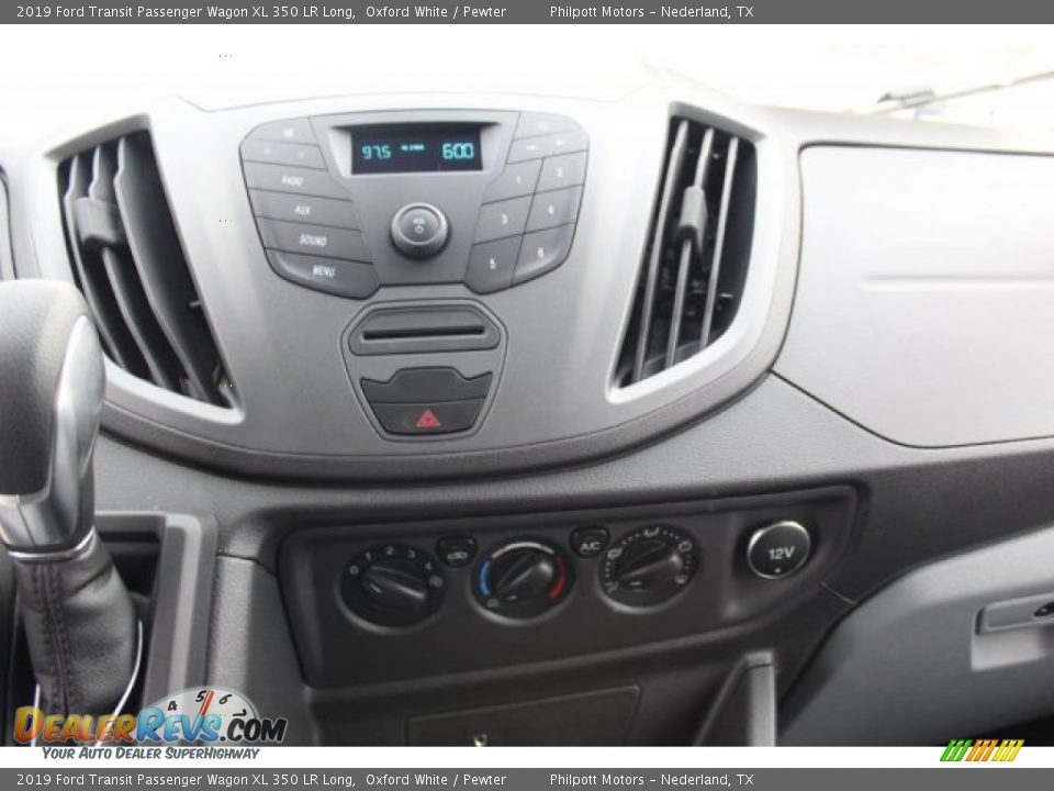 2019 Ford Transit Passenger Wagon XL 350 LR Long Oxford White / Pewter Photo #15