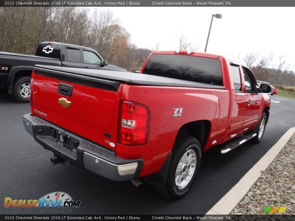 2013 Chevrolet Silverado 1500 LT Extended Cab 4x4 Victory Red / Ebony Photo #10