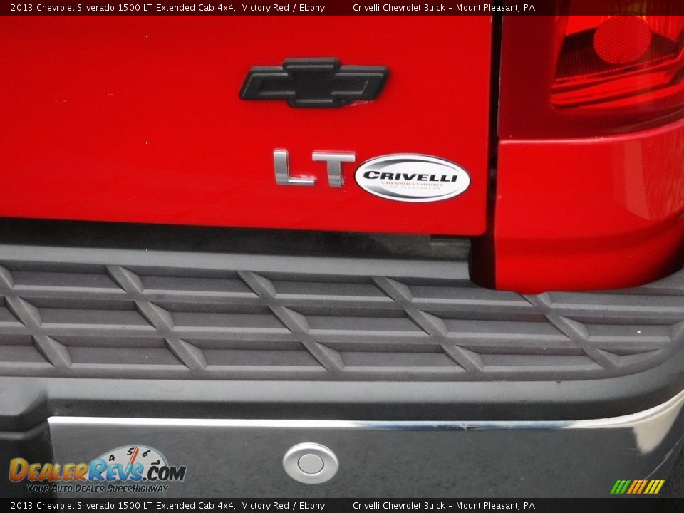 2013 Chevrolet Silverado 1500 LT Extended Cab 4x4 Victory Red / Ebony Photo #11