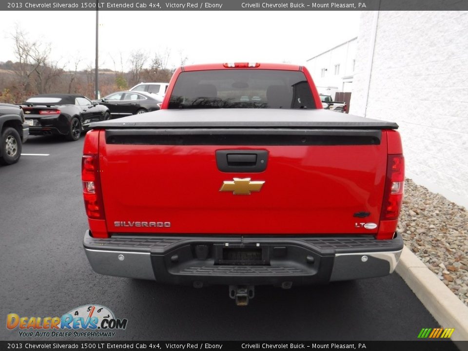 2013 Chevrolet Silverado 1500 LT Extended Cab 4x4 Victory Red / Ebony Photo #12