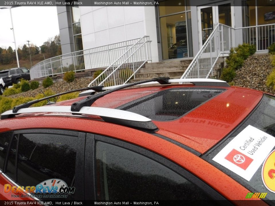 2015 Toyota RAV4 XLE AWD Hot Lava / Black Photo #4