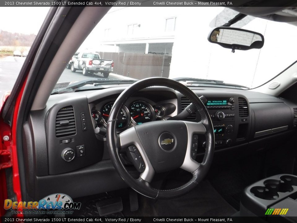 2013 Chevrolet Silverado 1500 LT Extended Cab 4x4 Victory Red / Ebony Photo #19