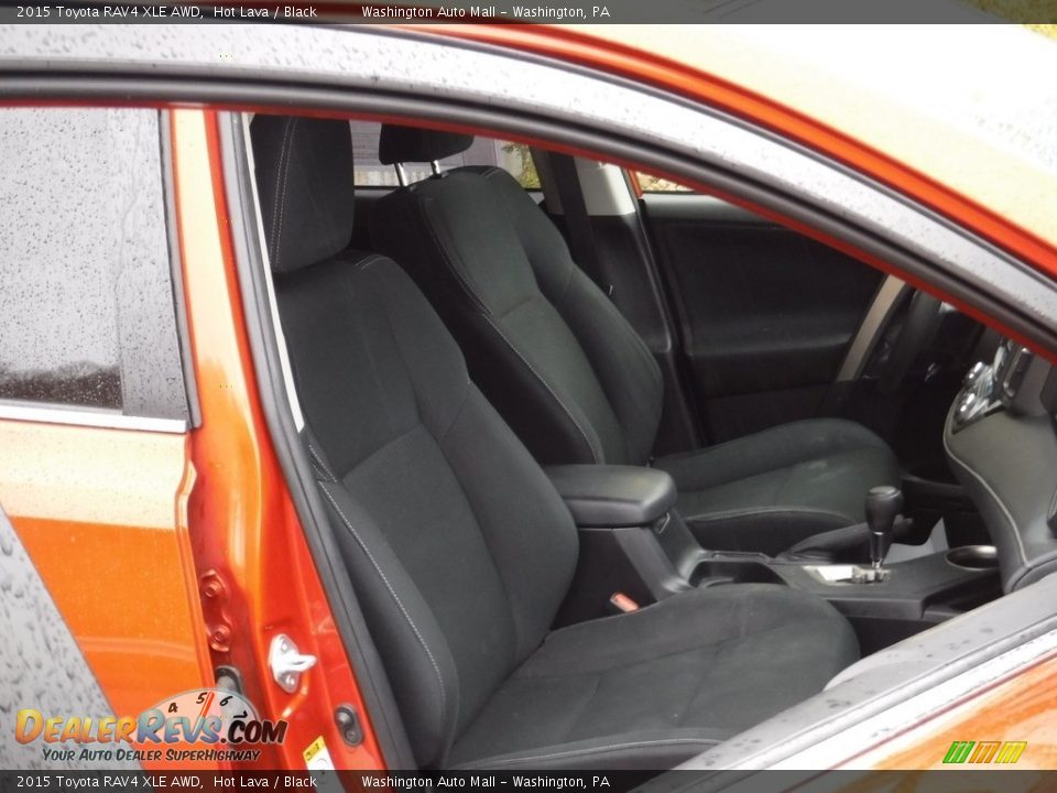 2015 Toyota RAV4 XLE AWD Hot Lava / Black Photo #14