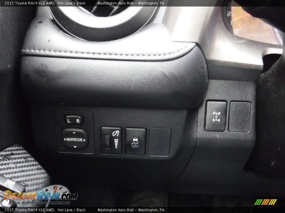2015 Toyota RAV4 XLE AWD Hot Lava / Black Photo #15