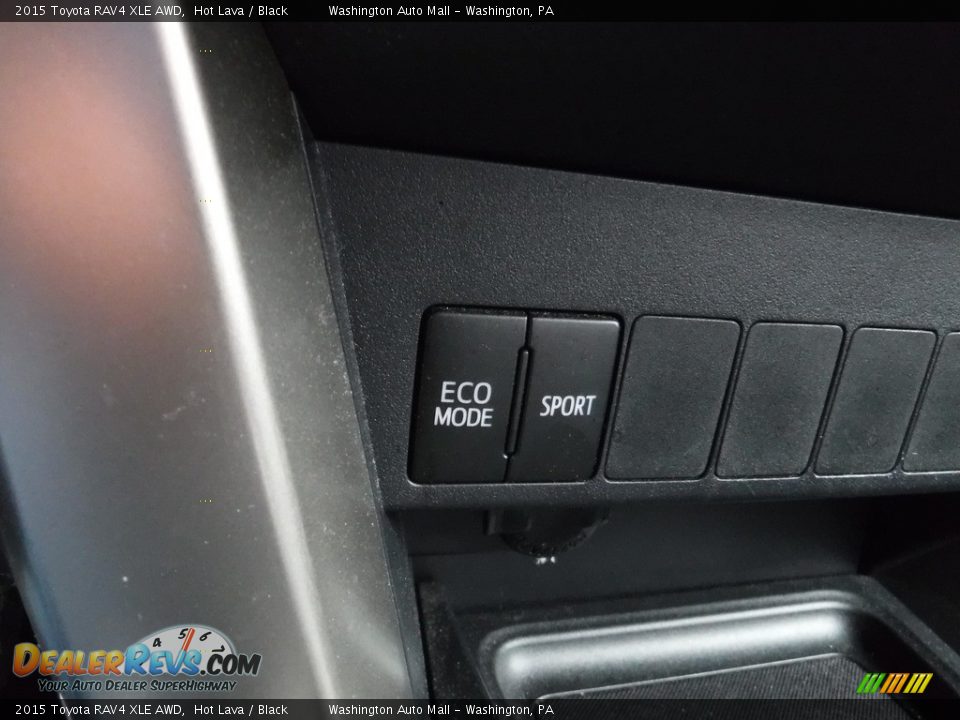 2015 Toyota RAV4 XLE AWD Hot Lava / Black Photo #17