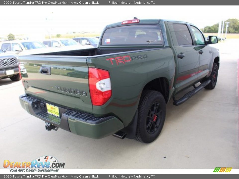 2020 Toyota Tundra TRD Pro CrewMax 4x4 Army Green / Black Photo #8