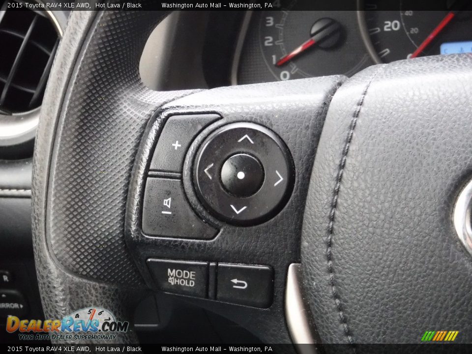 2015 Toyota RAV4 XLE AWD Hot Lava / Black Photo #20