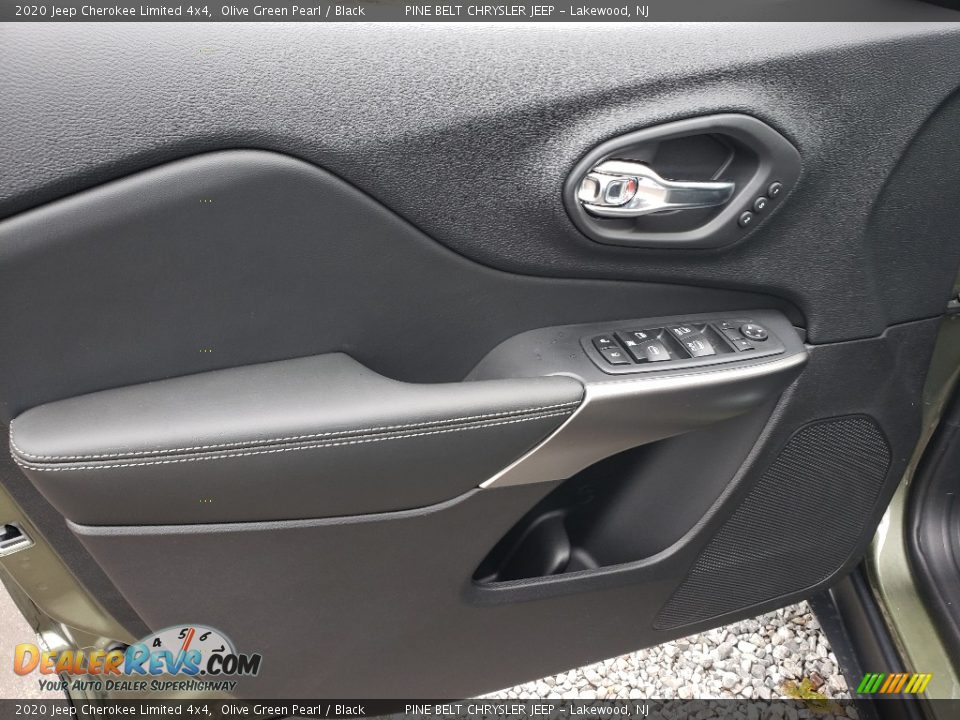 2020 Jeep Cherokee Limited 4x4 Olive Green Pearl / Black Photo #8