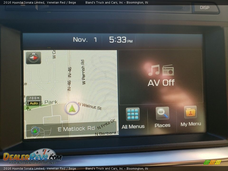 2016 Hyundai Sonata Limited Venetian Red / Beige Photo #21