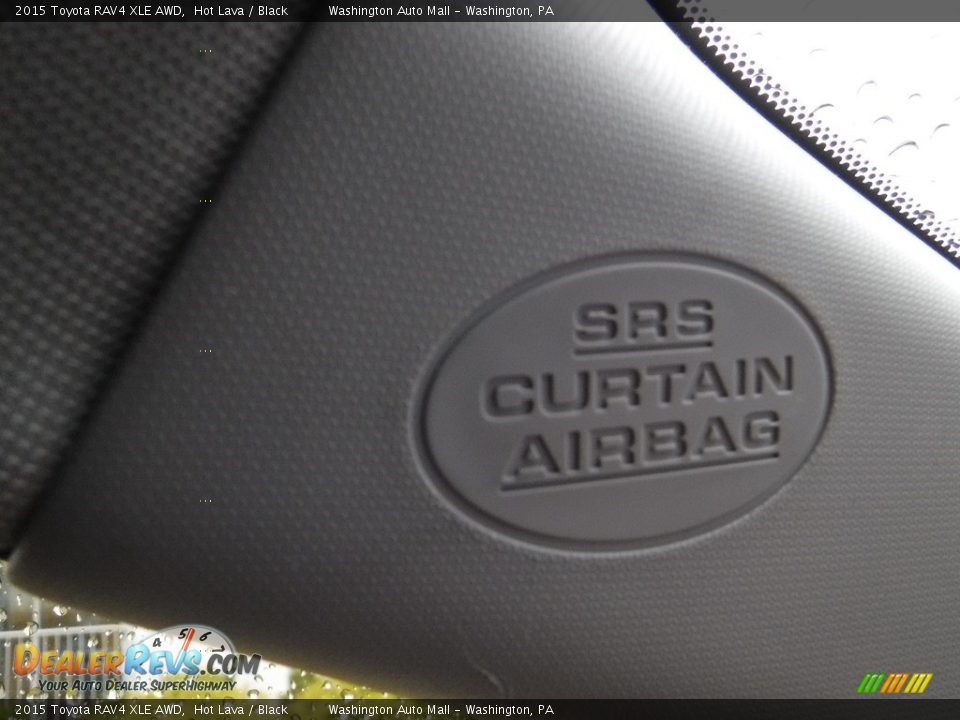 2015 Toyota RAV4 XLE AWD Hot Lava / Black Photo #22