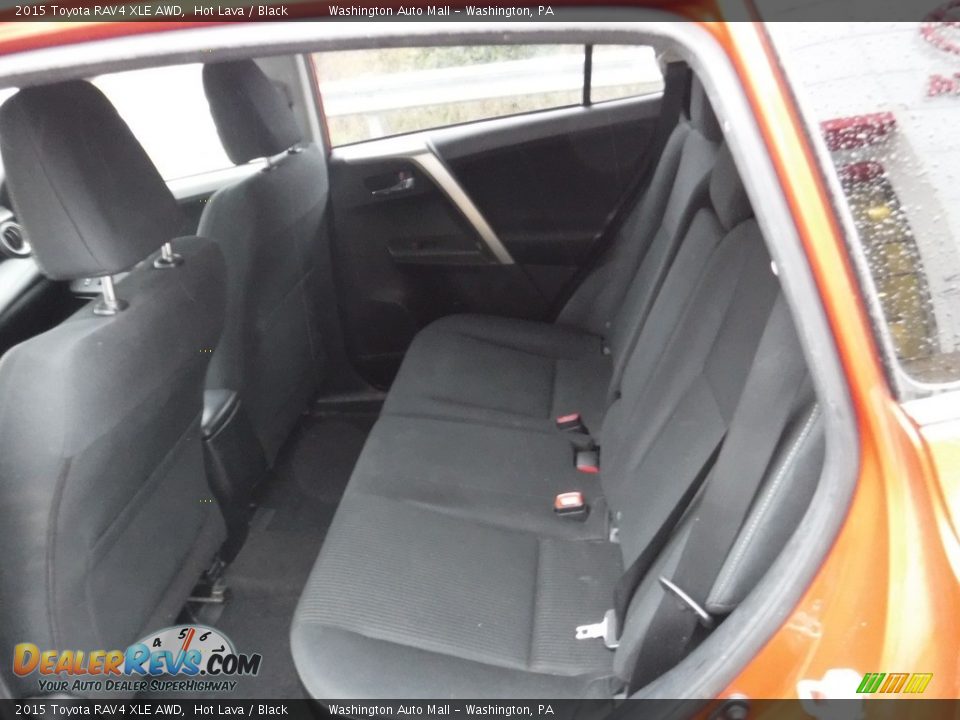 2015 Toyota RAV4 XLE AWD Hot Lava / Black Photo #23