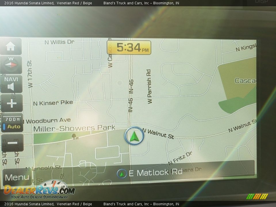 2016 Hyundai Sonata Limited Venetian Red / Beige Photo #26