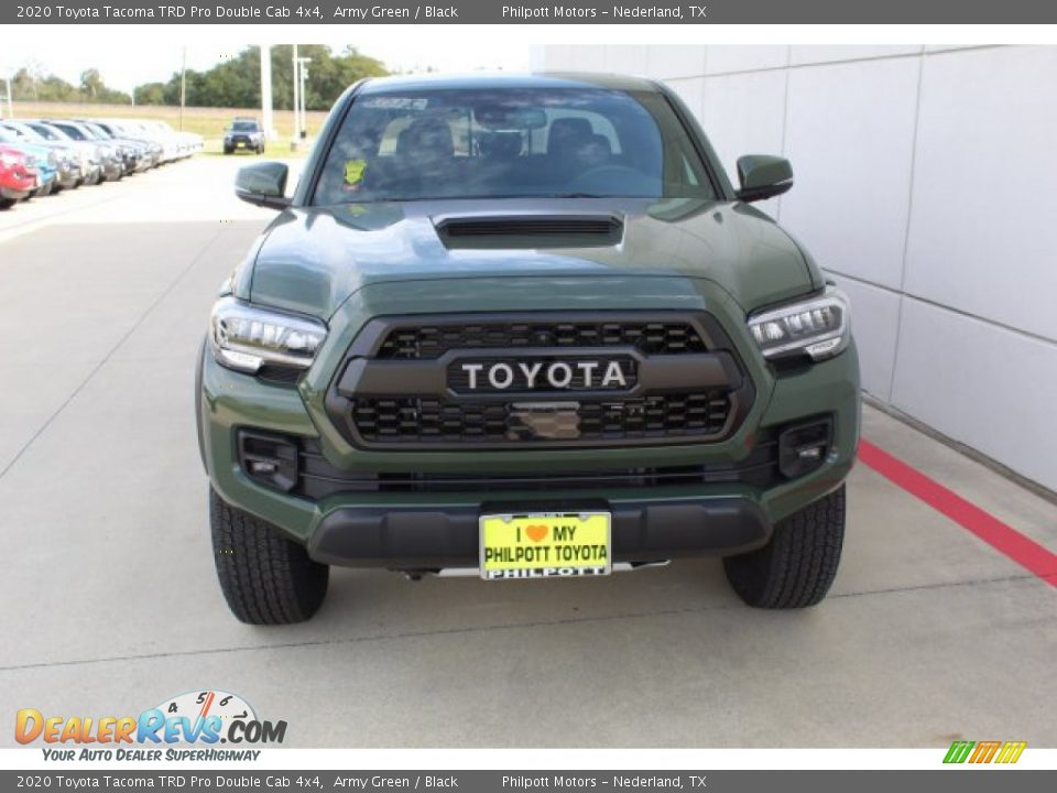 2020 Toyota Tacoma TRD Pro Double Cab 4x4 Army Green / Black Photo #3