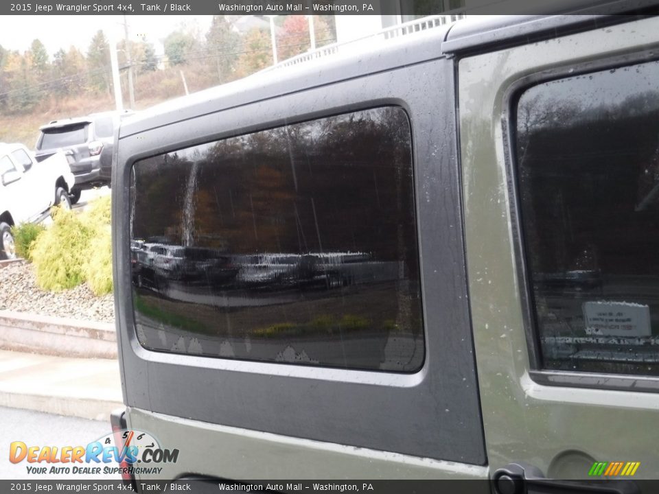 2015 Jeep Wrangler Sport 4x4 Tank / Black Photo #5