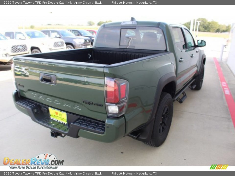 2020 Toyota Tacoma TRD Pro Double Cab 4x4 Army Green / Black Photo #8