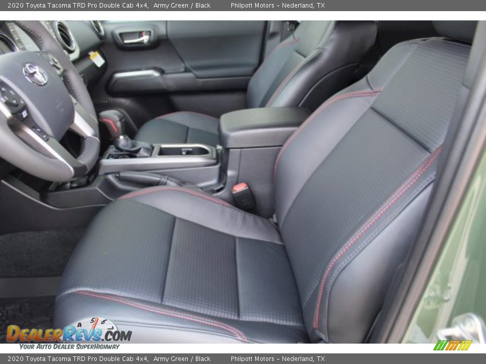 Front Seat of 2020 Toyota Tacoma TRD Pro Double Cab 4x4 Photo #10