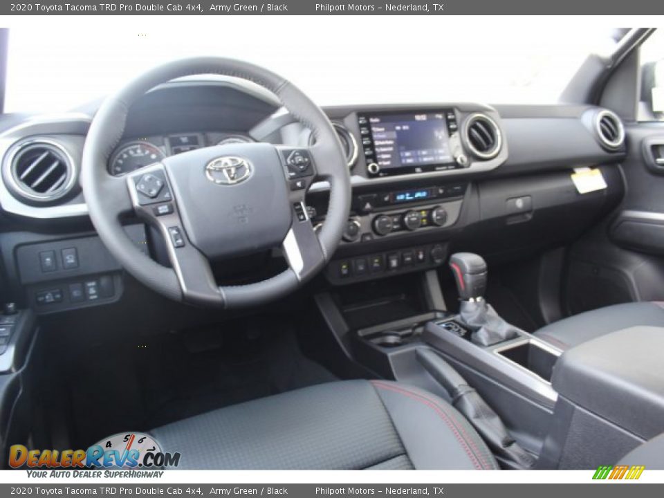 Dashboard of 2020 Toyota Tacoma TRD Pro Double Cab 4x4 Photo #22