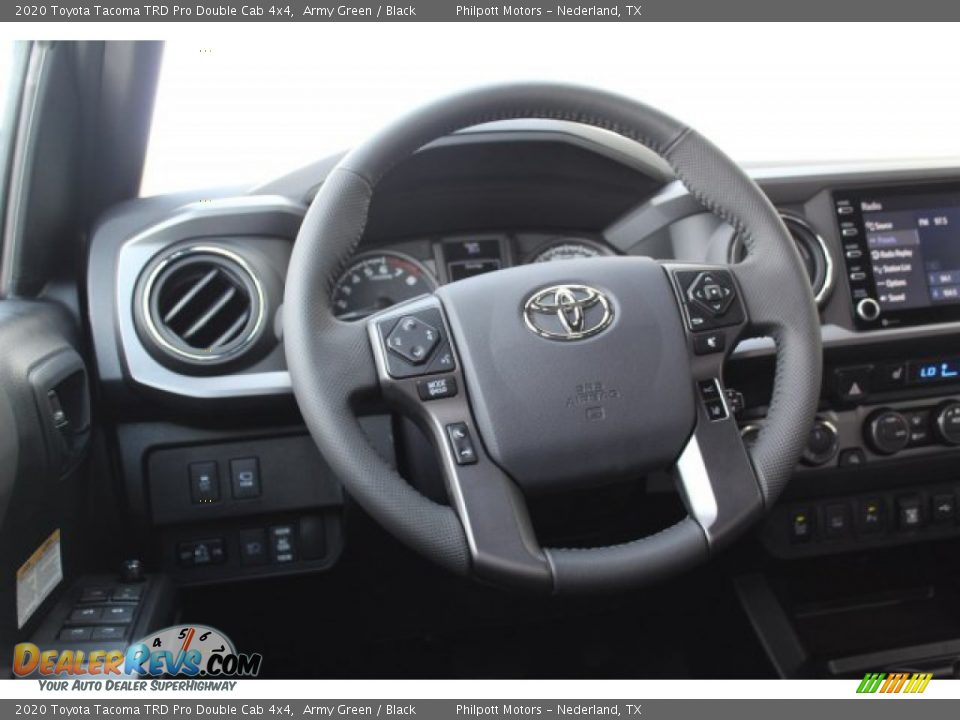 2020 Toyota Tacoma TRD Pro Double Cab 4x4 Steering Wheel Photo #23