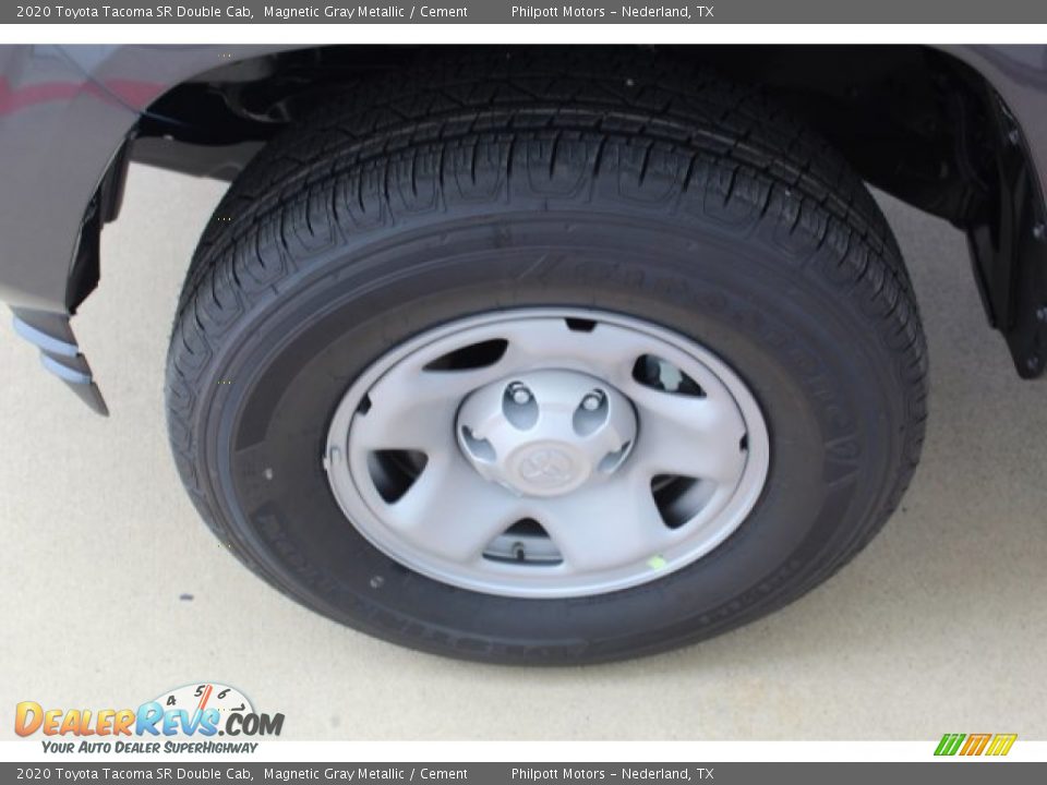 2020 Toyota Tacoma SR Double Cab Magnetic Gray Metallic / Cement Photo #5