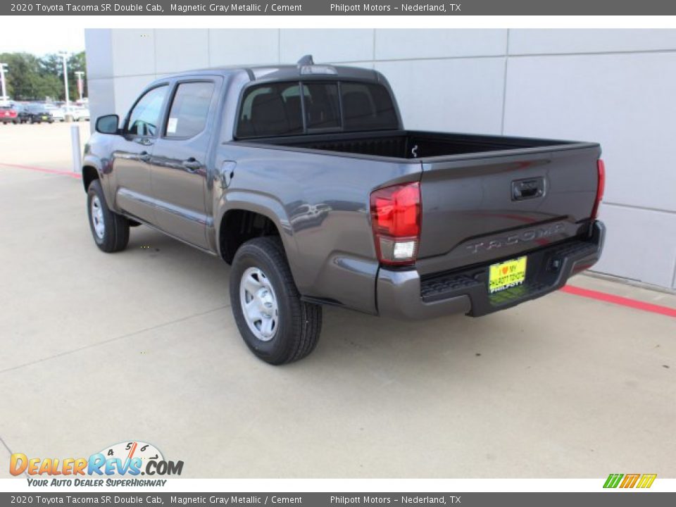 2020 Toyota Tacoma SR Double Cab Magnetic Gray Metallic / Cement Photo #6