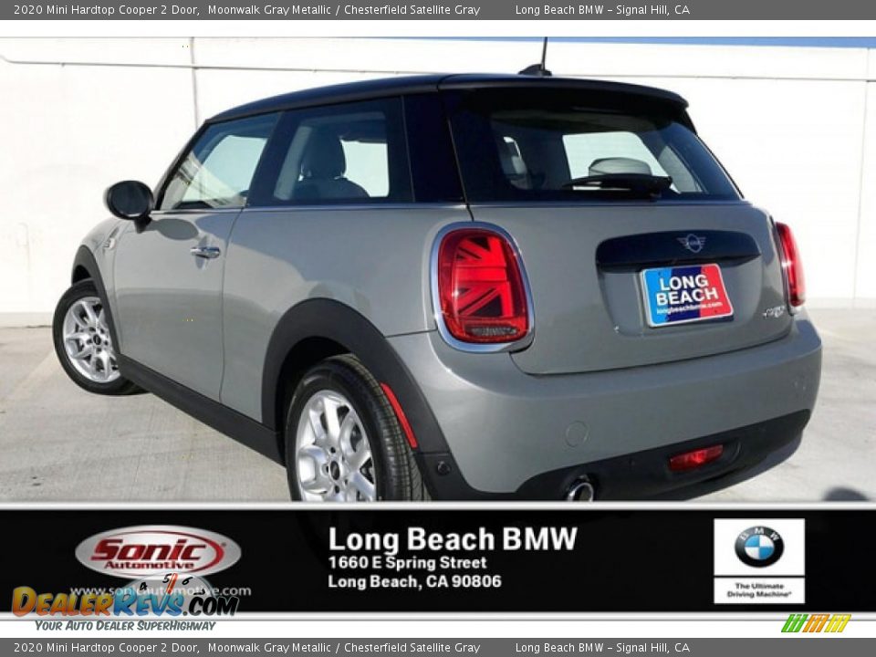 2020 Mini Hardtop Cooper 2 Door Moonwalk Gray Metallic / Chesterfield Satellite Gray Photo #2