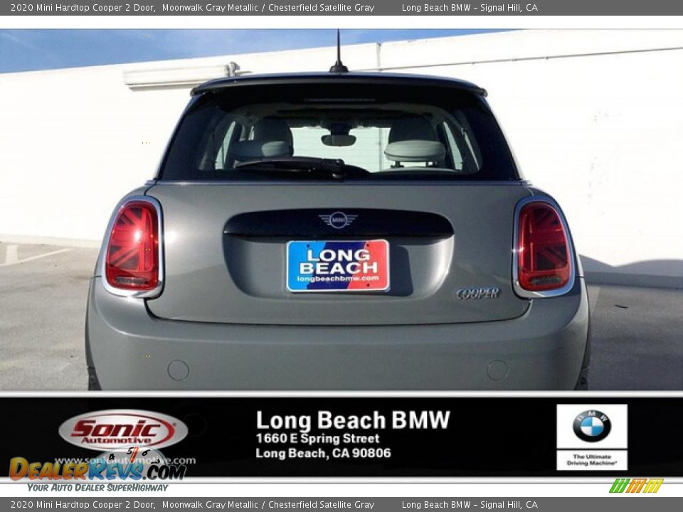 2020 Mini Hardtop Cooper 2 Door Moonwalk Gray Metallic / Chesterfield Satellite Gray Photo #3