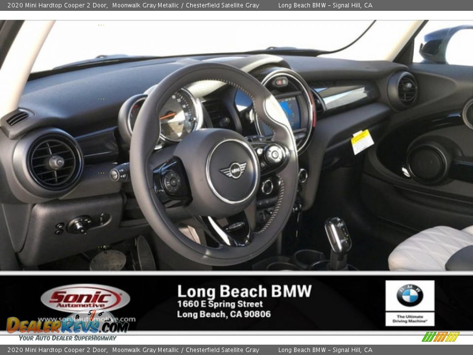 2020 Mini Hardtop Cooper 2 Door Moonwalk Gray Metallic / Chesterfield Satellite Gray Photo #4