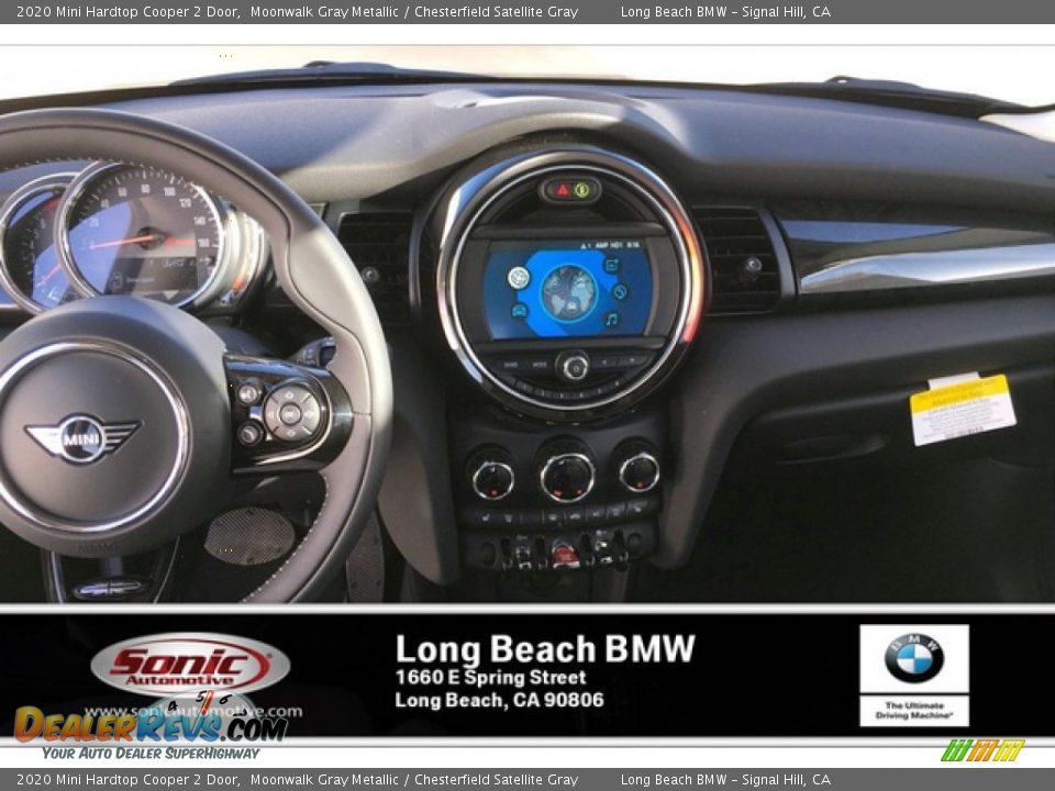 2020 Mini Hardtop Cooper 2 Door Moonwalk Gray Metallic / Chesterfield Satellite Gray Photo #5