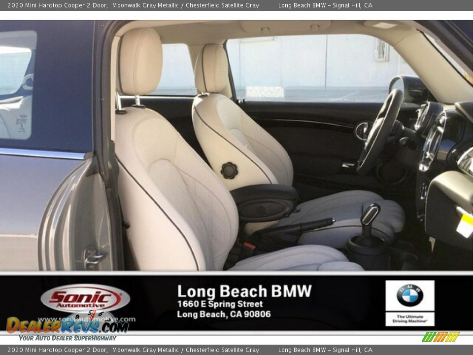 2020 Mini Hardtop Cooper 2 Door Moonwalk Gray Metallic / Chesterfield Satellite Gray Photo #7