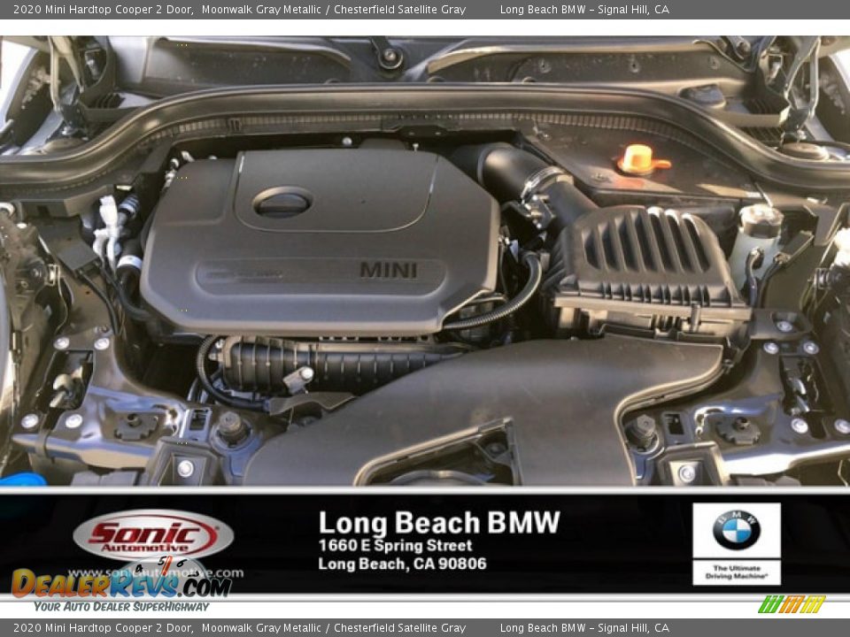 2020 Mini Hardtop Cooper 2 Door Moonwalk Gray Metallic / Chesterfield Satellite Gray Photo #8