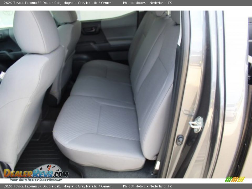 2020 Toyota Tacoma SR Double Cab Magnetic Gray Metallic / Cement Photo #19