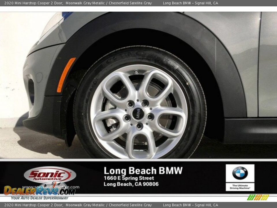 2020 Mini Hardtop Cooper 2 Door Moonwalk Gray Metallic / Chesterfield Satellite Gray Photo #9