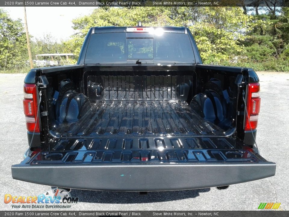 2020 Ram 1500 Laramie Crew Cab 4x4 Diamond Black Crystal Pearl / Black Photo #12