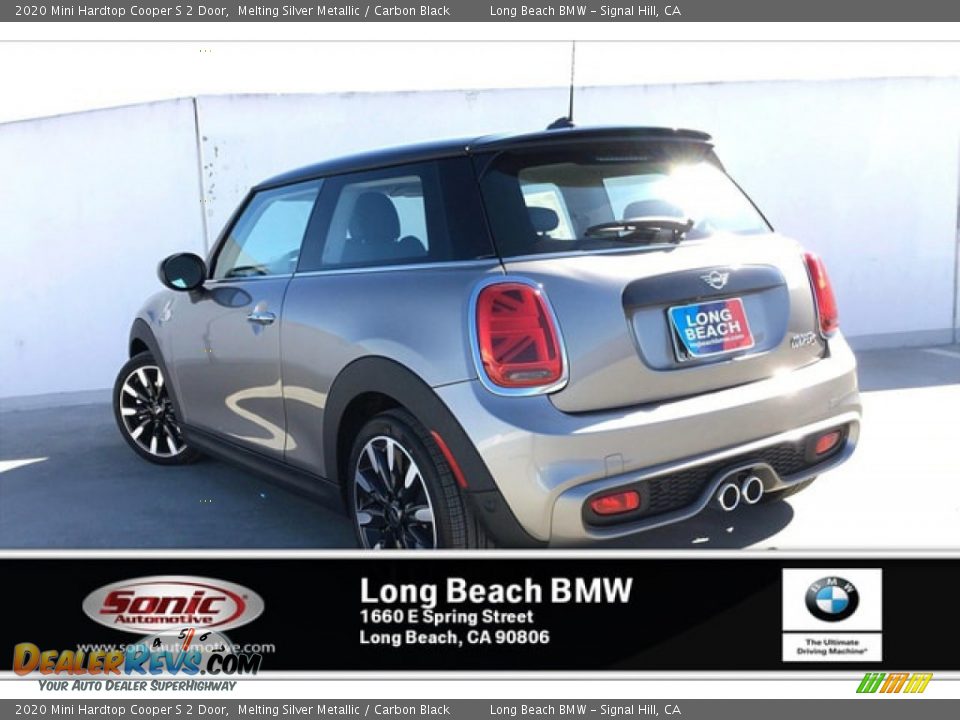 2020 Mini Hardtop Cooper S 2 Door Melting Silver Metallic / Carbon Black Photo #2