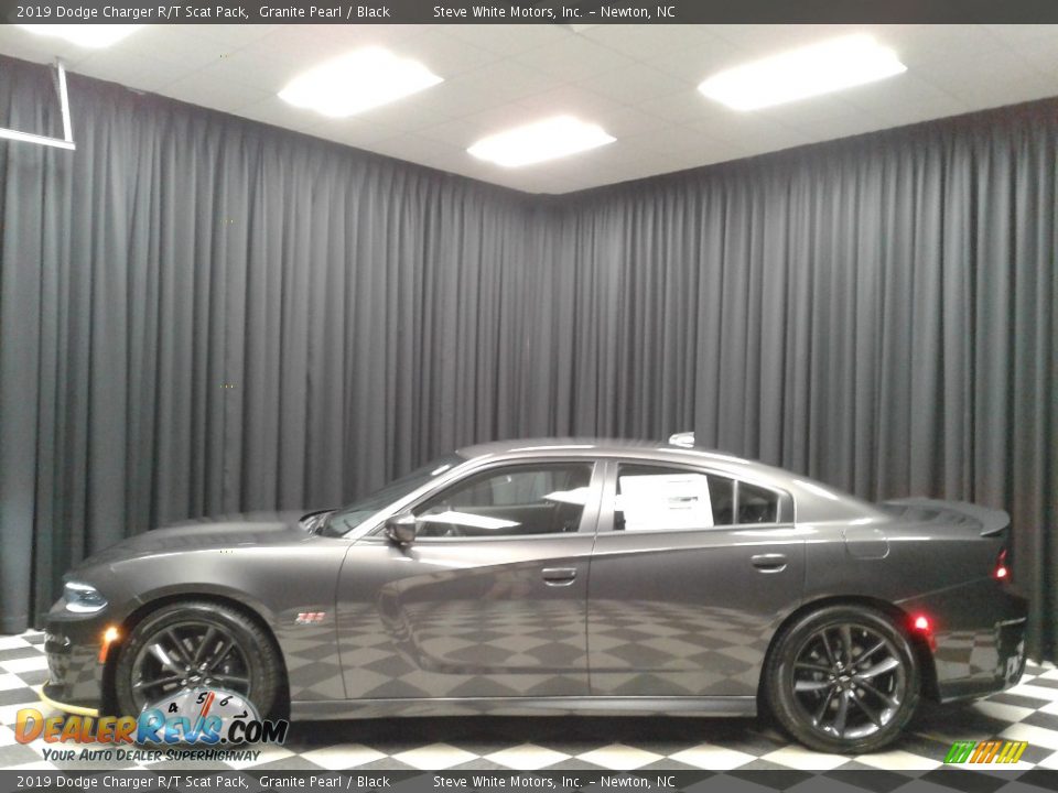 2019 Dodge Charger R/T Scat Pack Granite Pearl / Black Photo #1