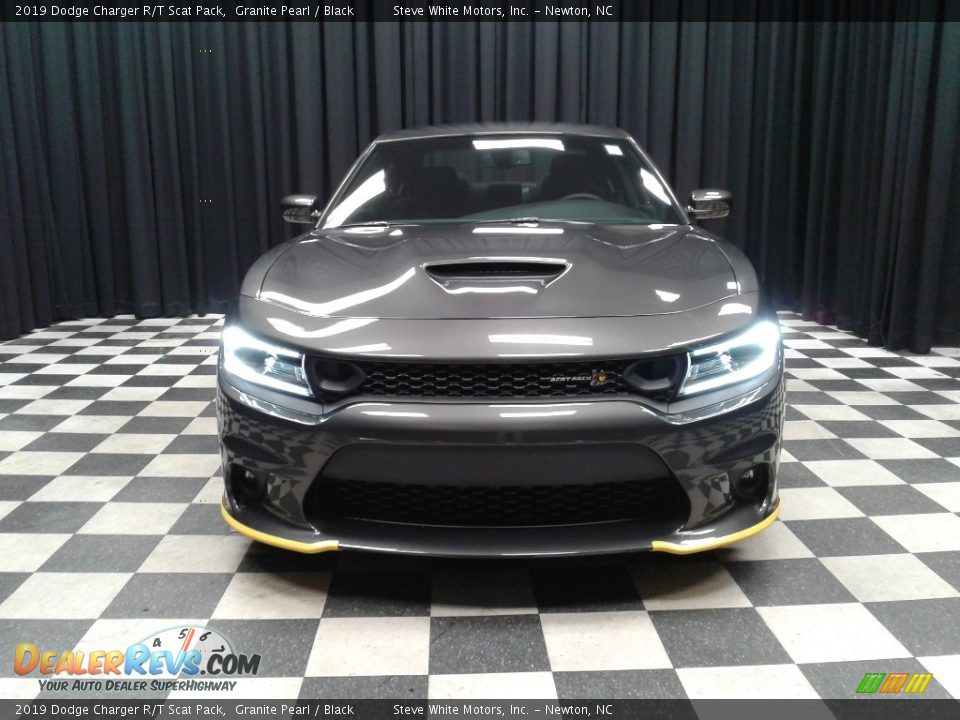 2019 Dodge Charger R/T Scat Pack Granite Pearl / Black Photo #3